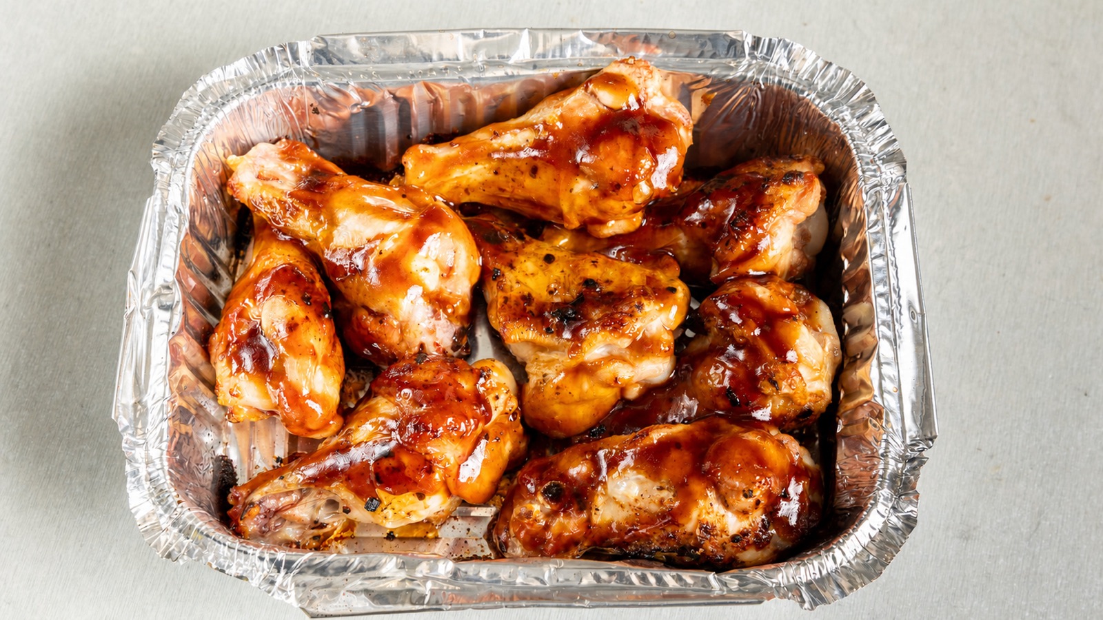 BBQ chicken wings from Beach Road Pizza